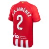 Oficiální Fotbalový Dres Atlético Madrid J.M. Gimenez 2 Domácí 2023-24 pro Muži